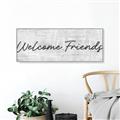 Picture of Welcome Friends III _GroupedProduct_Panel_Landscape_Canvas_Framed_