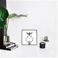 Picture of Sketch Animal  II  _GroupedProduct_Square_Canvas_Framed_