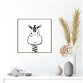 Picture of Sketch Animal  II  _GroupedProduct_Square_Canvas_Framed_