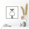 Picture of Sketch Animal  II  _GroupedProduct_Square_Canvas_Framed_