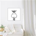 Picture of Sketch Animal  II  _GroupedProduct_Square_Canvas_Framed_
