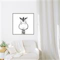 Picture of Sketch Animal  II  _GroupedProduct_Square_Canvas_Framed_