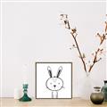Picture of Sketch Animal  VII _GroupedProduct_Square_Canvas_Framed_