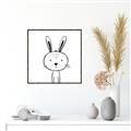 Picture of Sketch Animal  VII _GroupedProduct_Square_Canvas_Framed_