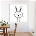 Picture of Sketch Animal  VII _GroupedProduct_Square_Canvas_Framed_