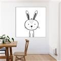 Picture of Sketch Animal  VII _GroupedProduct_Square_Canvas_Framed_