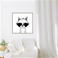 Picture of Sketch Animal  VIII _GroupedProduct_Square_Canvas_Framed_
