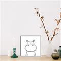 Picture of Sketch Animal  IV _GroupedProduct_Square_Canvas_Framed_