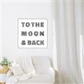 Picture of To The Moon I _GroupedProduct_Square_Canvas_Framed_