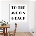 Picture of To The Moon II _GroupedProduct_Square_Canvas_Framed_