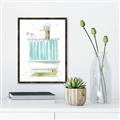 Picture of Shower Time _GroupedProduct_Rectangle_Portrait_Canvas_Framed_