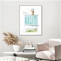 Picture of Shower Time _GroupedProduct_Rectangle_Portrait_Canvas_Framed_