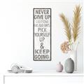 Picture of Never Give Up I _GroupedProduct_Panel_Portrait_Canvas_Framed_