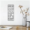 Picture of Never Give Up II _GroupedProduct_Panel_Portrait_Canvas_Framed_