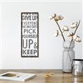 Picture of Never Give Up II _GroupedProduct_Panel_Portrait_Canvas_Framed_