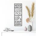 Picture of Never Give Up II _GroupedProduct_Panel_Portrait_Canvas_Framed_