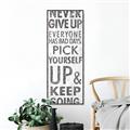 Picture of Never Give Up II _GroupedProduct_Panel_Portrait_Canvas_Framed_