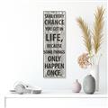 Picture of Take Every Chance I _GroupedProduct_Panel_Portrait_Canvas_Framed_