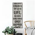 Picture of Take Every Chance I _GroupedProduct_Panel_Portrait_Canvas_Framed_