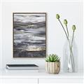 Picture of Black with gold line _GroupedProduct_Rectangle_Portrait_Canvas_Framed_