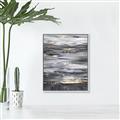 Picture of Black with gold line _GroupedProduct_Rectangle_Portrait_Canvas_Framed_