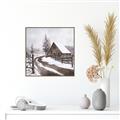 Picture of WInter road _GroupedProduct_Square_Canvas_Framed_