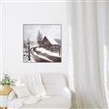 Picture of WInter road _GroupedProduct_Square_Canvas_Framed_