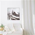 Picture of WInter road _GroupedProduct_Square_Canvas_Framed_