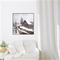 Picture of WInter road _GroupedProduct_Square_Canvas_Framed_
