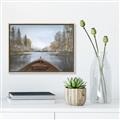 Picture of Lake Boat I  _GroupedProduct_Rectangle_Landscape_Canvas_Framed_