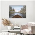 Picture of Lake Boat I  _GroupedProduct_Rectangle_Landscape_Canvas_Framed_