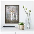 Picture of White Birches In Fall _GroupedProduct_Rectangle_Portrait_Canvas_Framed_