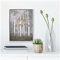 Picture of White Birches In Fall _GroupedProduct_Rectangle_Portrait_Canvas_Framed_