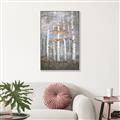Picture of White Birches In Fall _GroupedProduct_Rectangle_Portrait_Canvas_Framed_