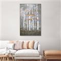 Picture of White Birches In Fall _GroupedProduct_Rectangle_Portrait_Canvas_Framed_