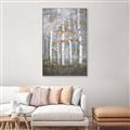Picture of White Birches In Fall _GroupedProduct_Rectangle_Portrait_Canvas_Framed_