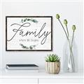 Picture of Family Where Life Begins II  _GroupedProduct_Rectangle_Landscape_Canvas_Framed_