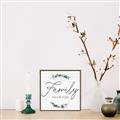Picture of Family Where Life Begins I _GroupedProduct_Square_Canvas_Framed_