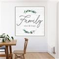 Picture of Family Where Life Begins I _GroupedProduct_Square_Canvas_Framed_
