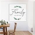 Picture of Family Where Life Begins I _GroupedProduct_Square_Canvas_Framed_