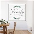 Picture of Family Where Life Begins I _GroupedProduct_Square_Canvas_Framed_