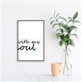 Picture of With My Soul I _GroupedProduct_Rectangle_Portrait_Canvas_Framed_
