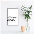 Picture of With My Soul I _GroupedProduct_Rectangle_Portrait_Canvas_Framed_