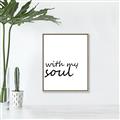 Picture of With My Soul I _GroupedProduct_Rectangle_Portrait_Canvas_Framed_
