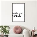 Picture of With My Soul I _GroupedProduct_Rectangle_Portrait_Canvas_Framed_