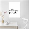 Picture of With My Soul I _GroupedProduct_Rectangle_Portrait_Canvas_Framed_