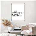 Picture of With My Soul I _GroupedProduct_Rectangle_Portrait_Canvas_Framed_