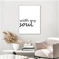 Picture of With My Soul I _GroupedProduct_Rectangle_Portrait_Canvas_Framed_
