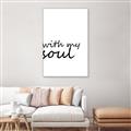 Picture of With My Soul I _GroupedProduct_Rectangle_Portrait_Canvas_Framed_