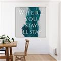 Picture of Where You Stay - I'll Stay IV _GroupedProduct_Square_Canvas_Framed_